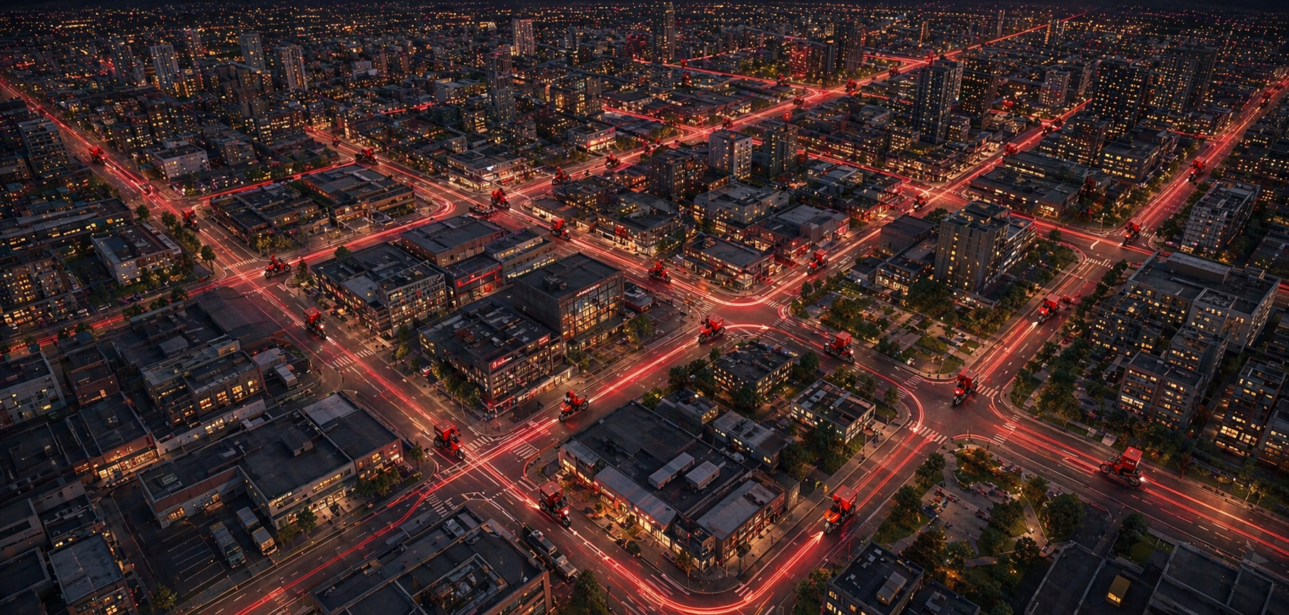 Şehir ölçeğinde teslimat ağı